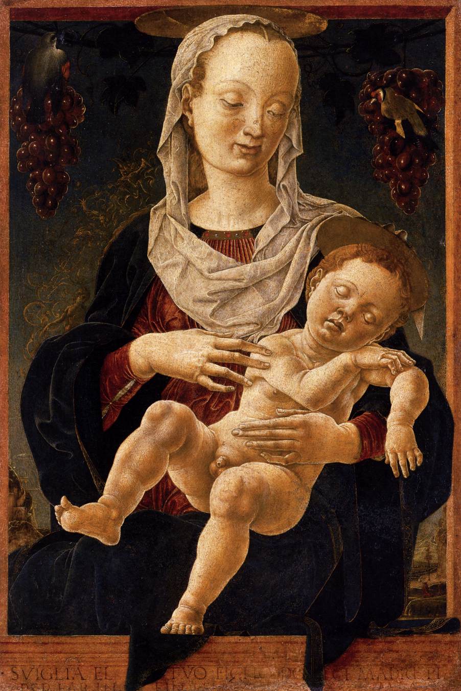 The Madonna of the Zodiac by TURA, Cosmè