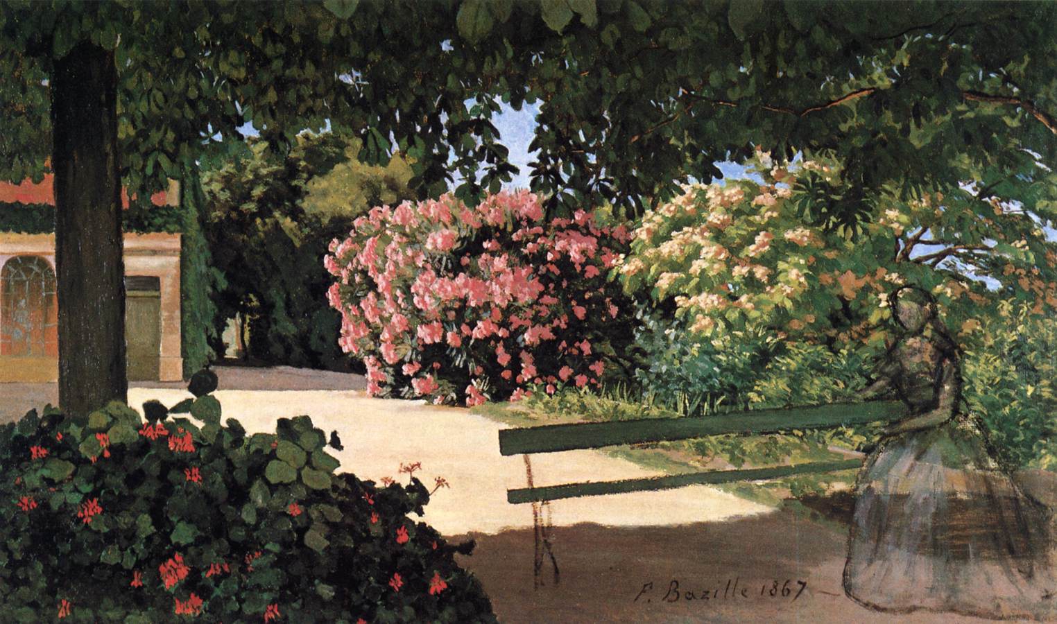 The Terrace at Méric (Oleander) by