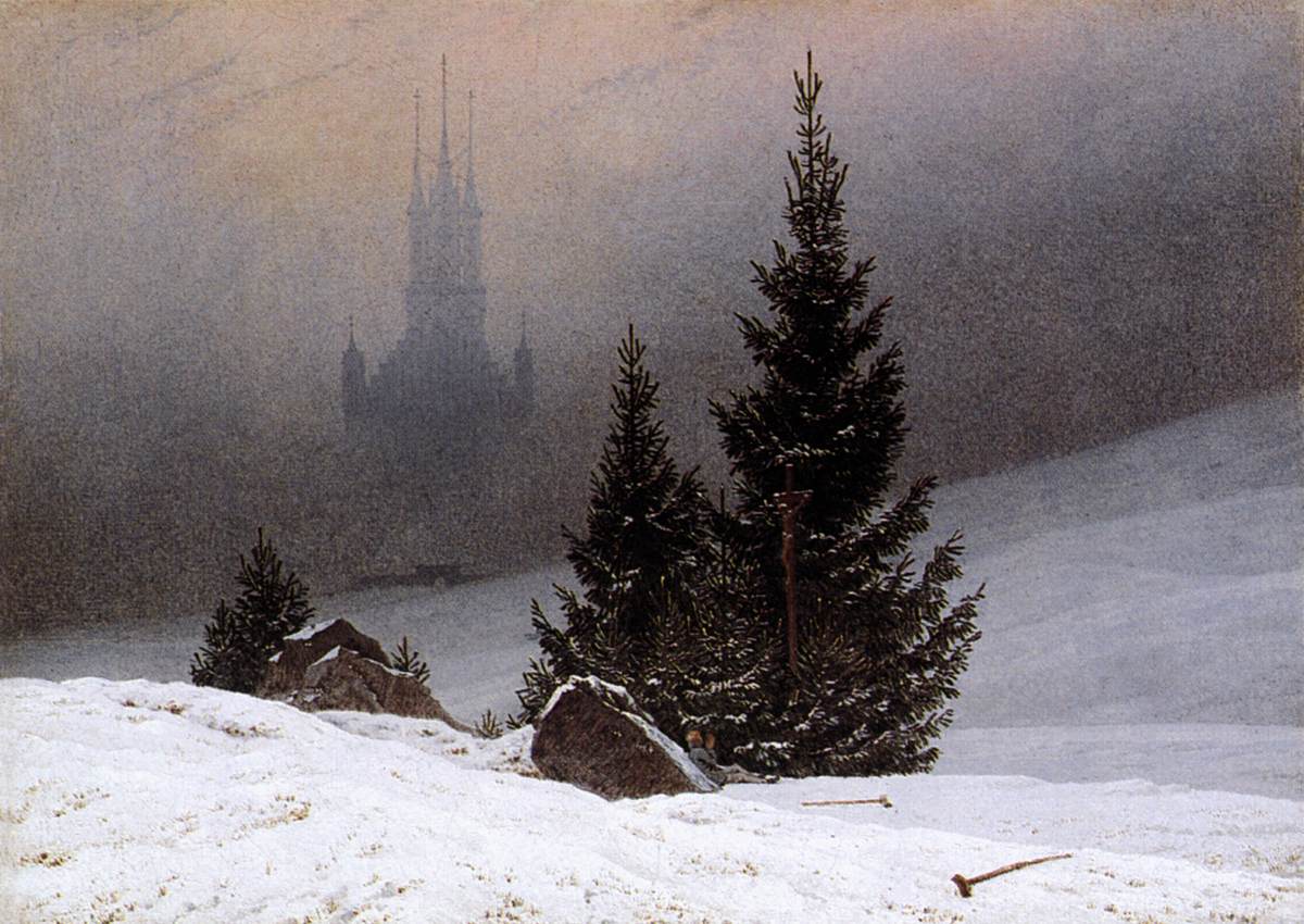 Winter Landscape by FRIEDRICH, Caspar David