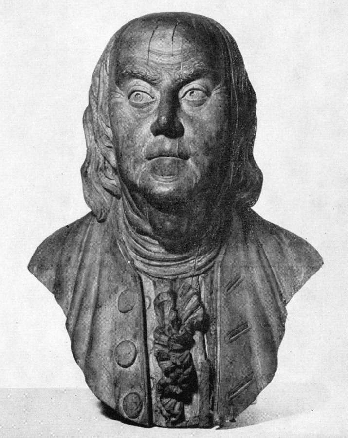 Bust of Benjamin Franklin by RUSH, William