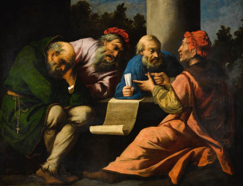 Dispute among the Doctors by VECCHIA, Pietro della