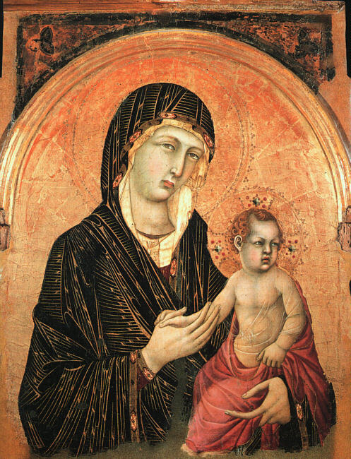 Madonna and Child (no. 583) by SIMONE MARTINI