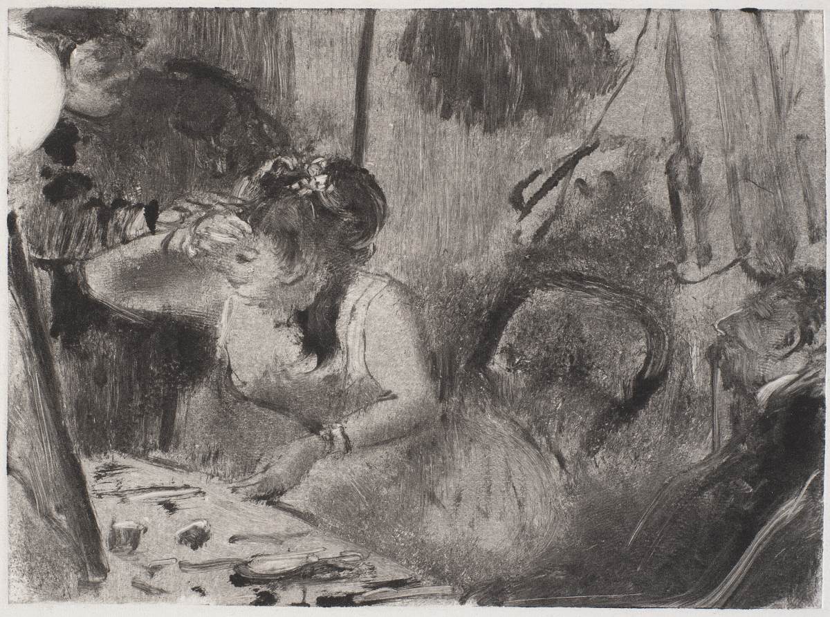 Intimacy by DEGAS, Edgar