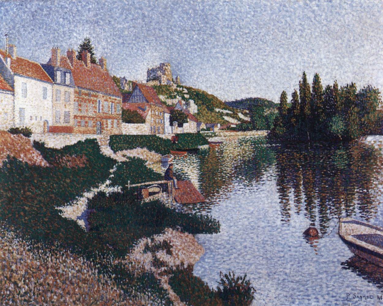 The River Bank, Petit-Andely by