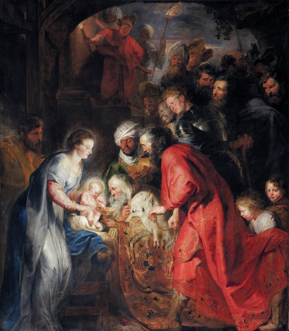 Adoration of the Magi by RUBENS, Peter Paul