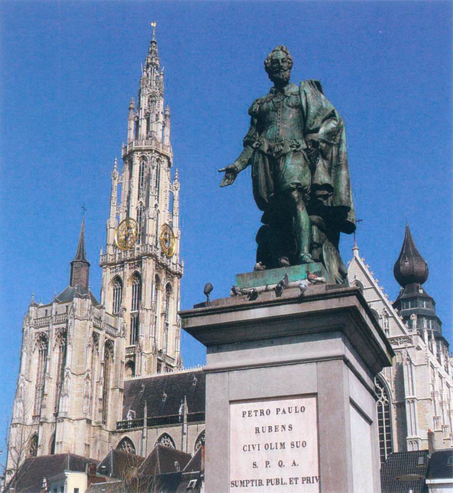 Statue of Peter Paul Rubens by GEEFS, Guillaume