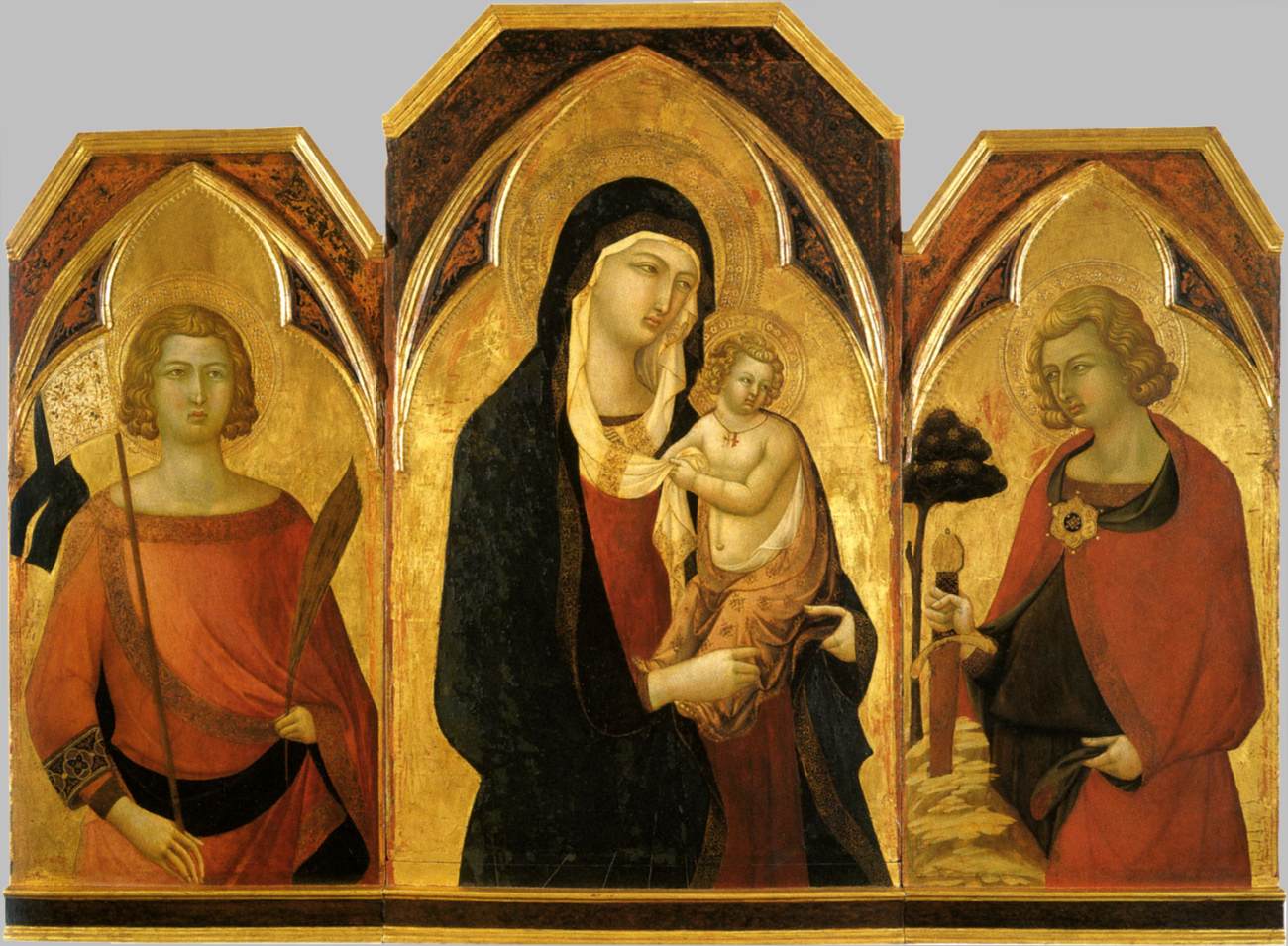 Madonna and Child with Saints by BULGARINI, Bartolommeo