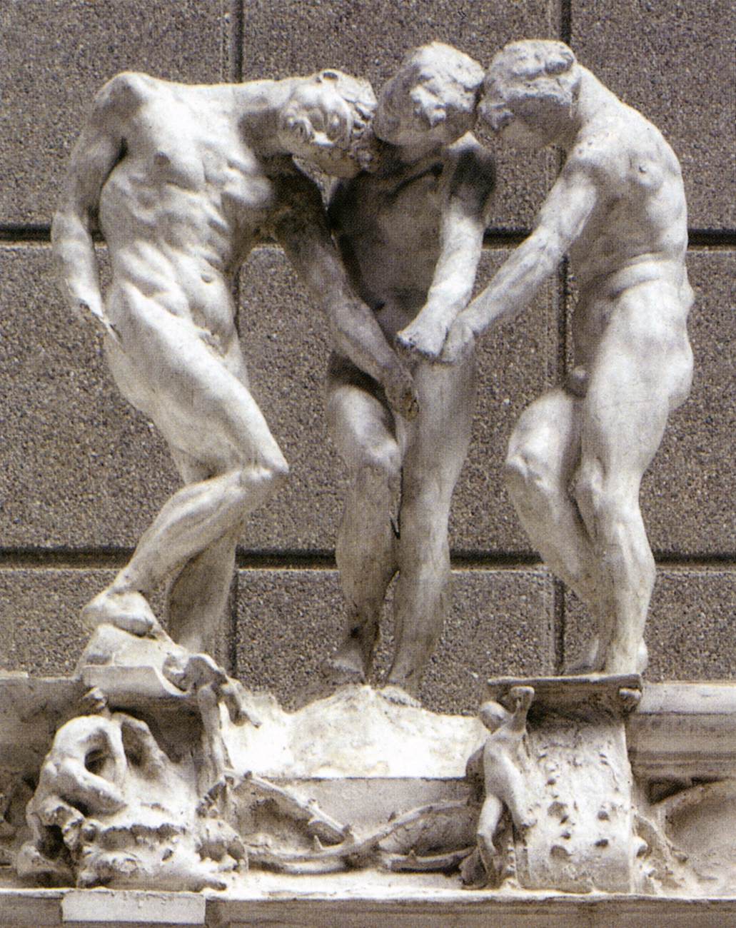 Gates of Hell (detail) by RODIN, Auguste