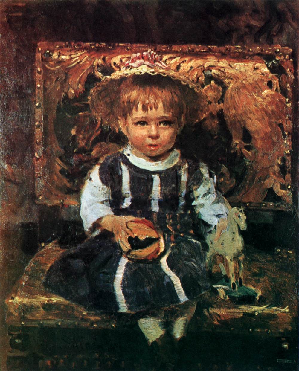 Portrait of the Artist's Daughter Vera by