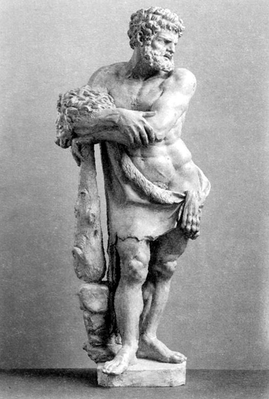 Hercules Standing by PUGET, Pierre