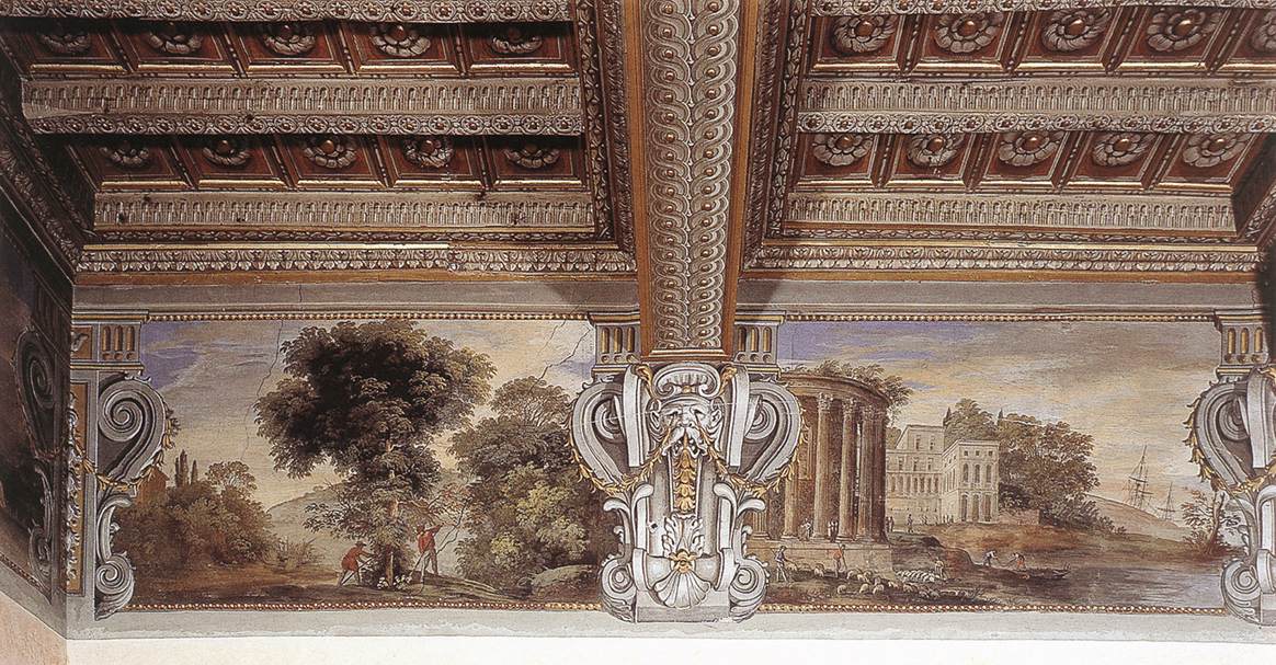 Imaginary Landscape with Temple of Sibyl at Tivoli by TASSI, Agostino