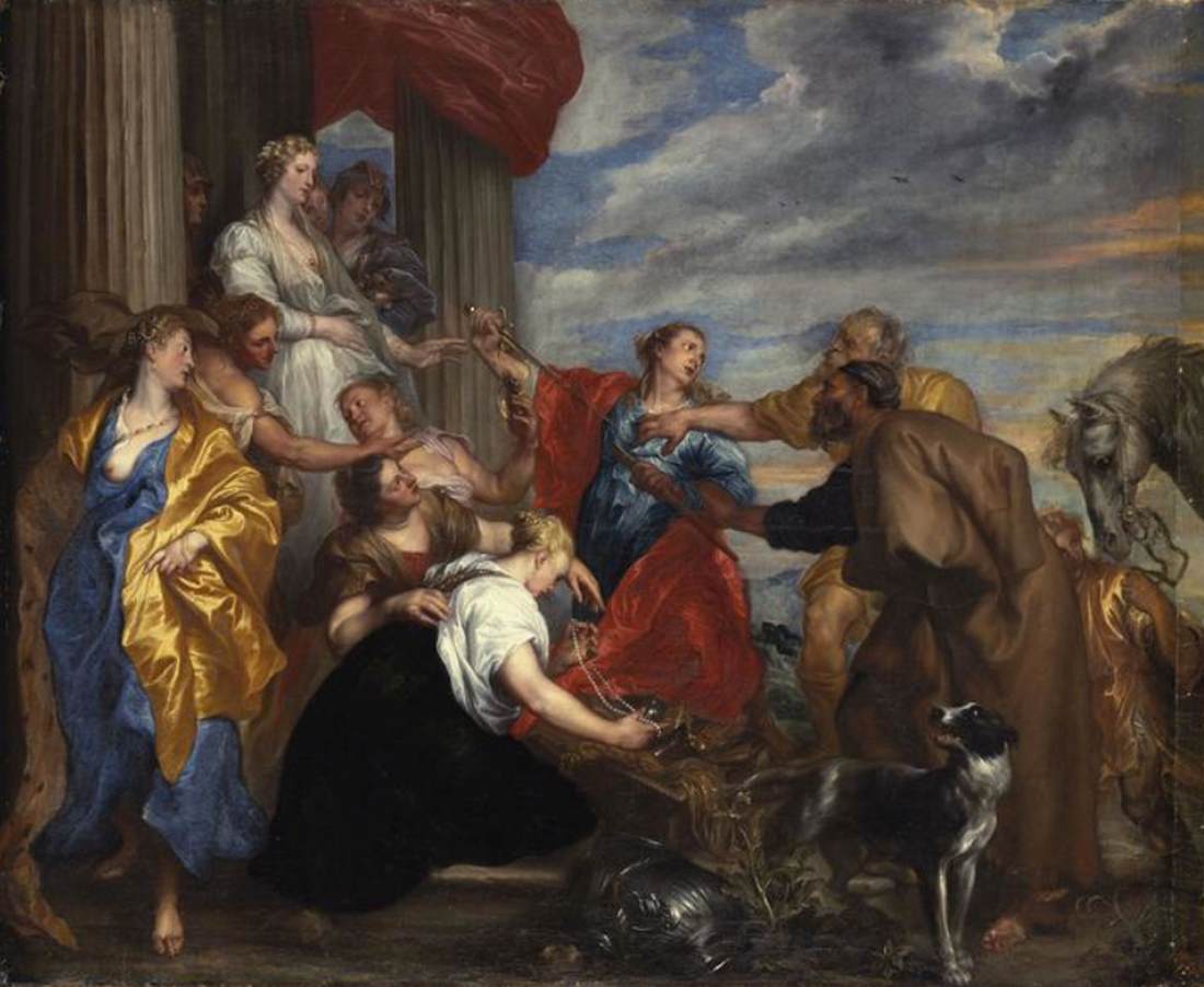 Achilles among the Daughters of Lycomedes by