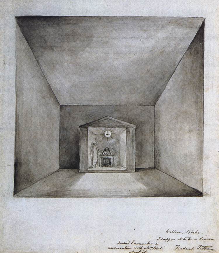 Elisha in the Chamber on the Wall by BLAKE, William