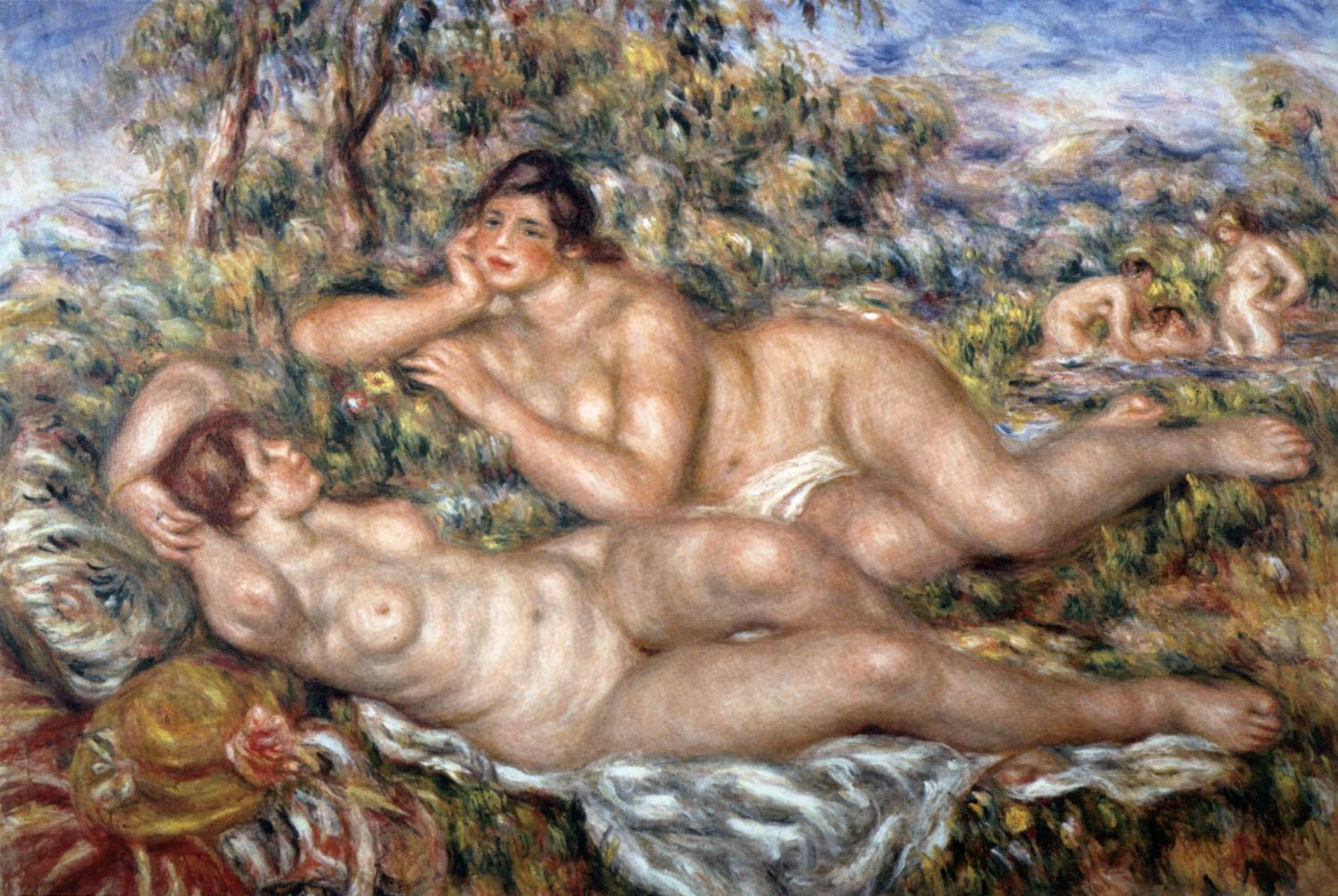 The Bathers by RENOIR, Pierre-Auguste