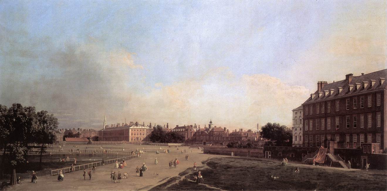 London: the Old Horse Guards from St James's Park by