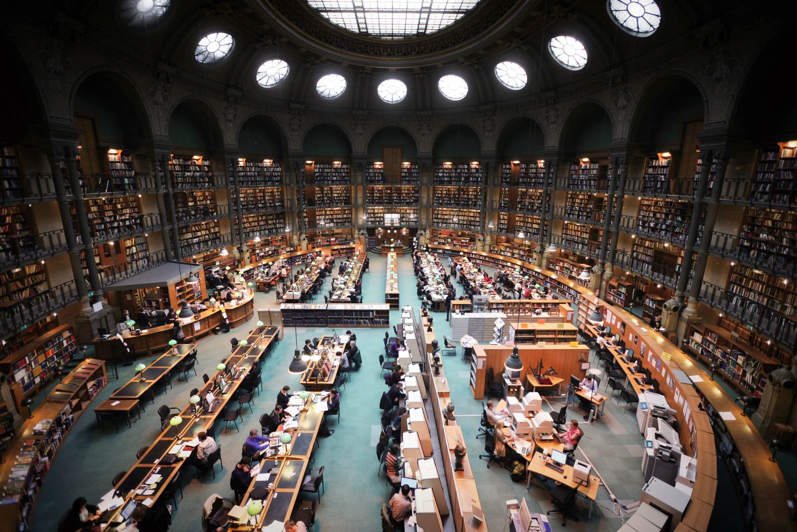 View of the Salle Ovale by PASCAL, Jean-Louis