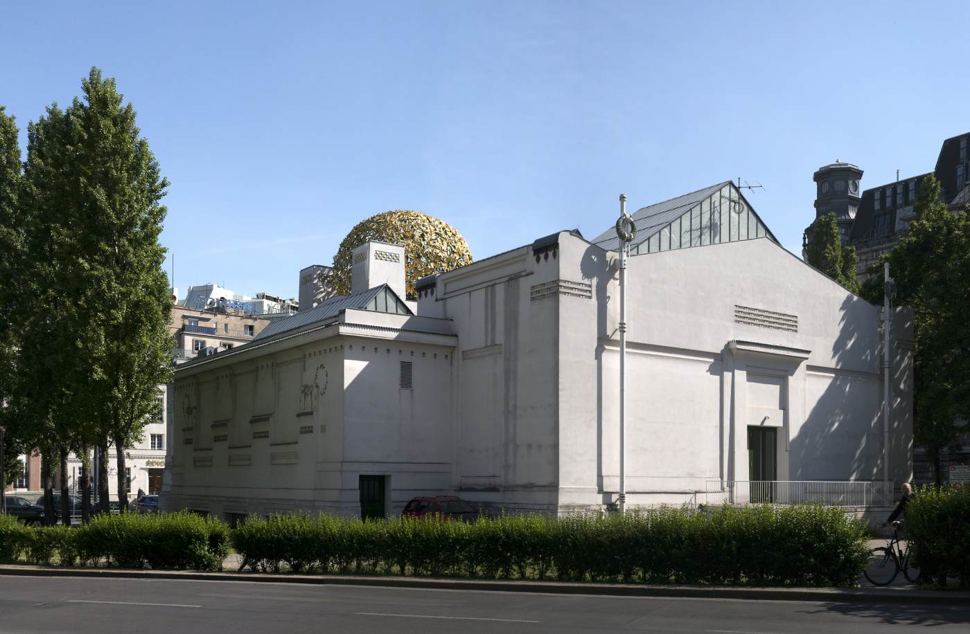 Secession Building: back view by OLBRICH, Josef Maria