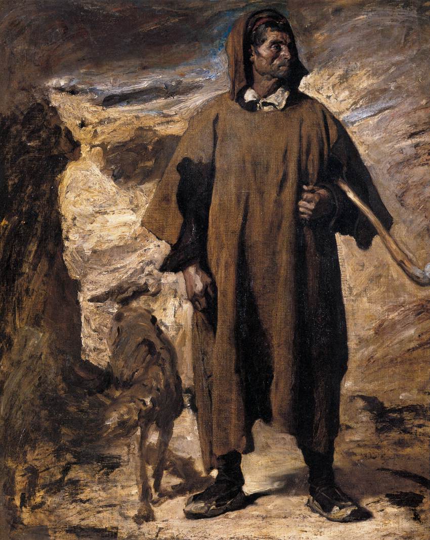 Castilian Mountain Shepherd by REGNAULT, Henri