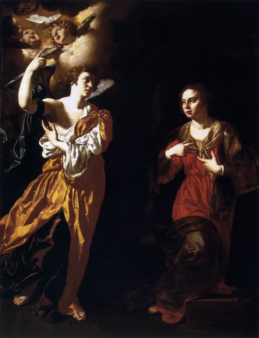 Annunciation by FINOGLIA, Paolo Domenico