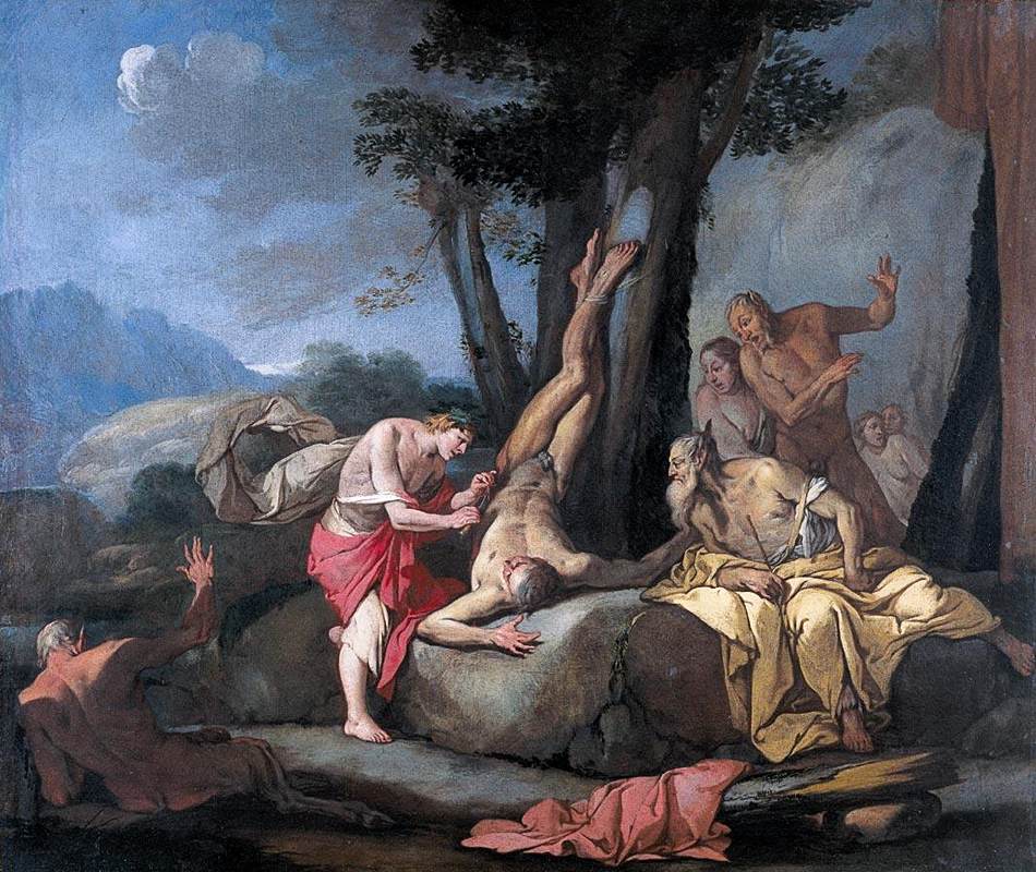 Apollo and Marsyas by