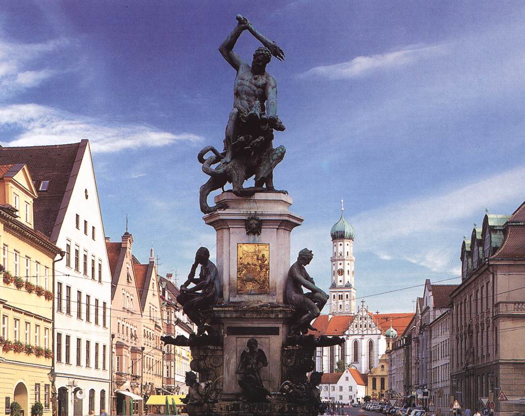 Hercules Fountain by VRIES, Adriaen de