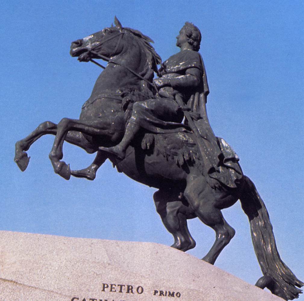 Monument to Peter the Great by FALCONET, Étienne-Maurice