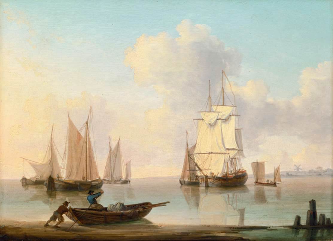 Shipping in a Calm Sea off the Coast by ANDERSON, William