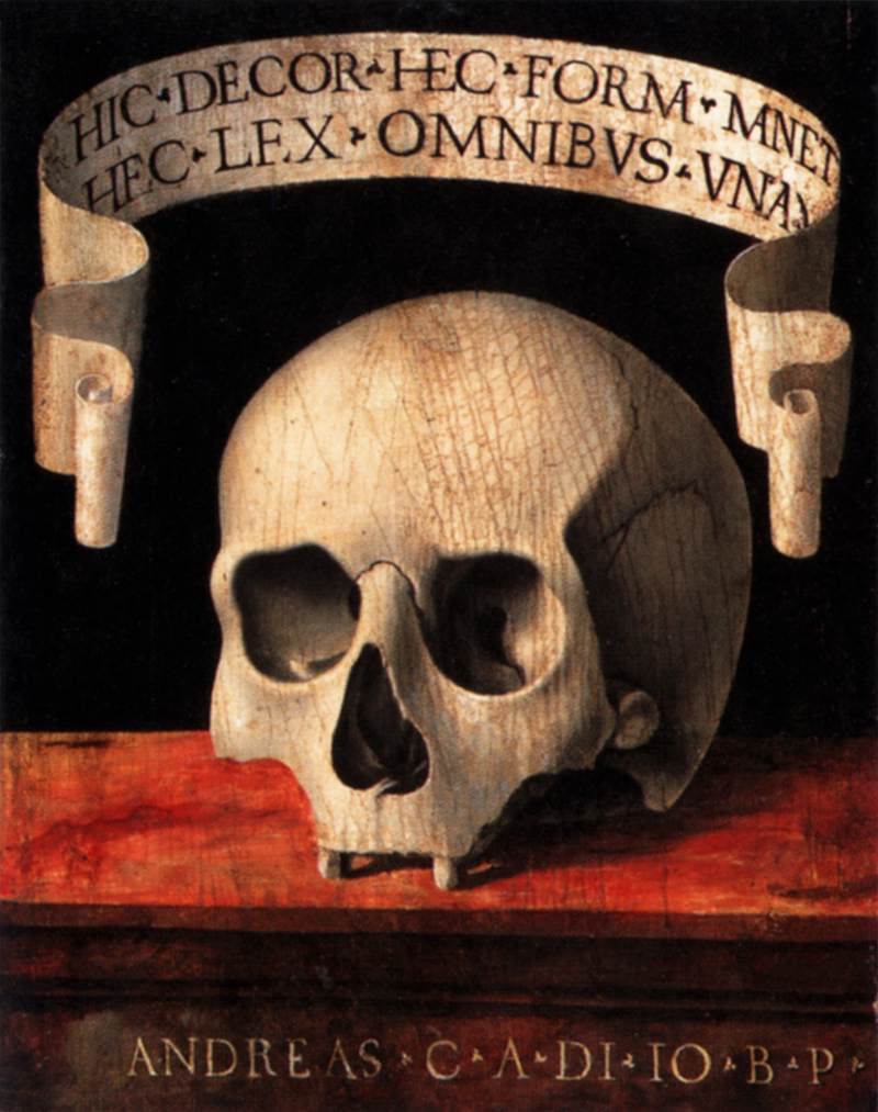 Memento Mori (verso) by