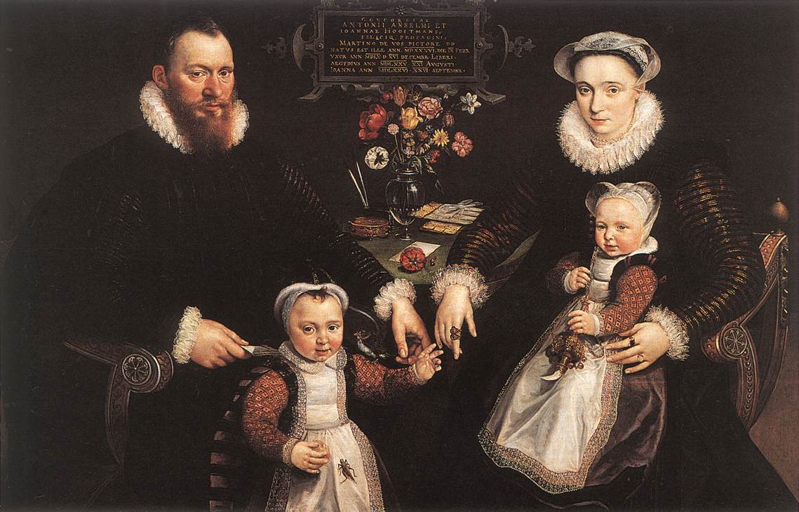 Portrait of Antonius Anselmus, His Wife and Their Children by