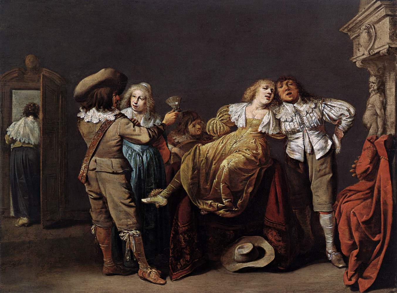 Party of Merrymakers by QUAST, Pieter Jansz.