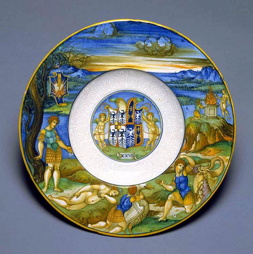 Dish by NICOLA DA URBINO