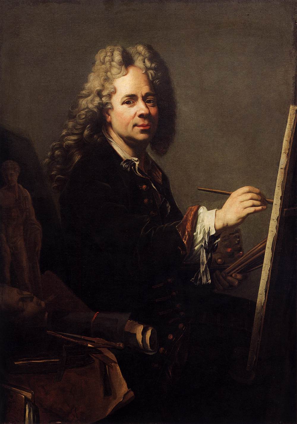 Self-Portrait before the Easel by