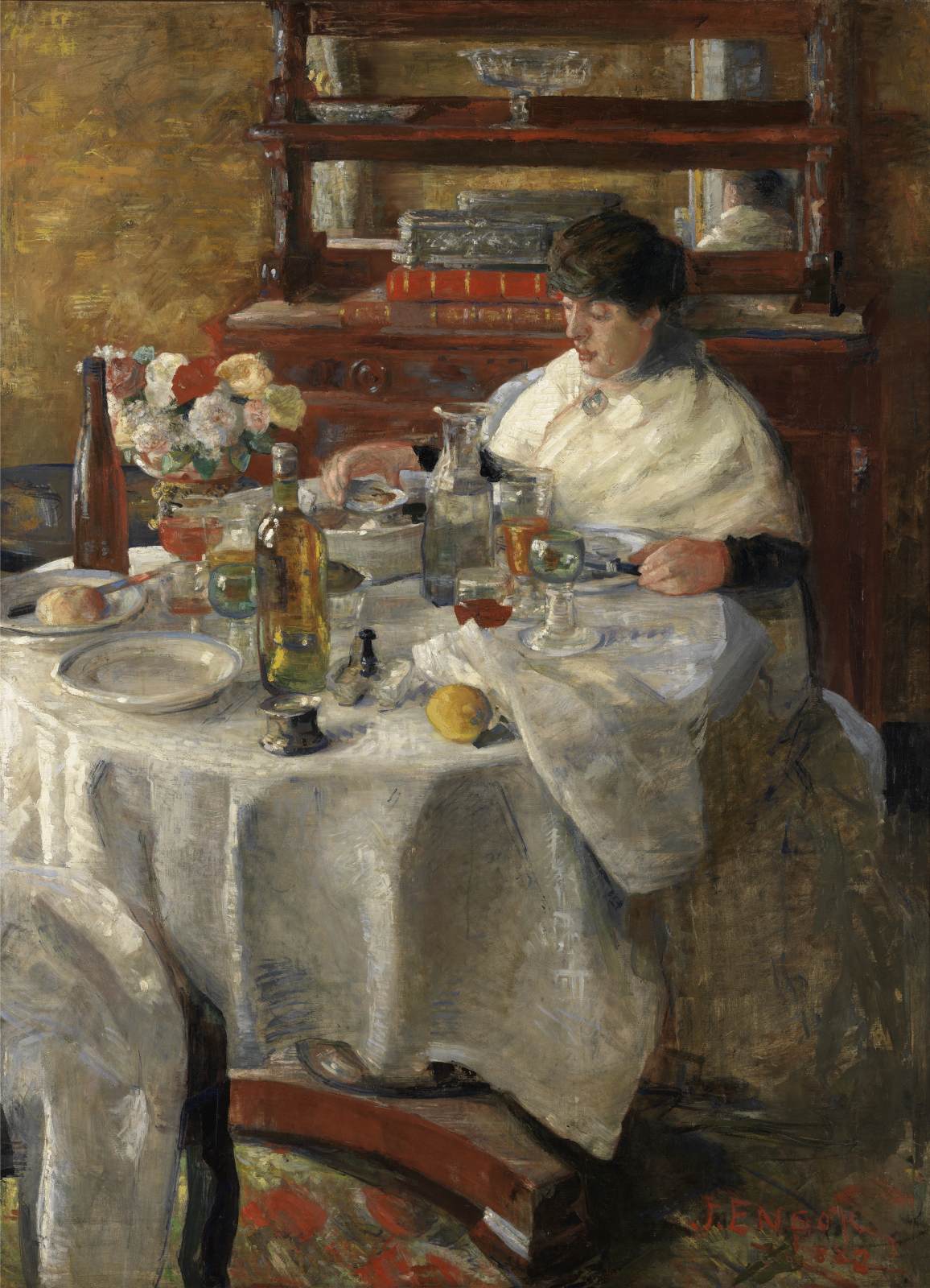 The Oyster Eater by ENSOR, James