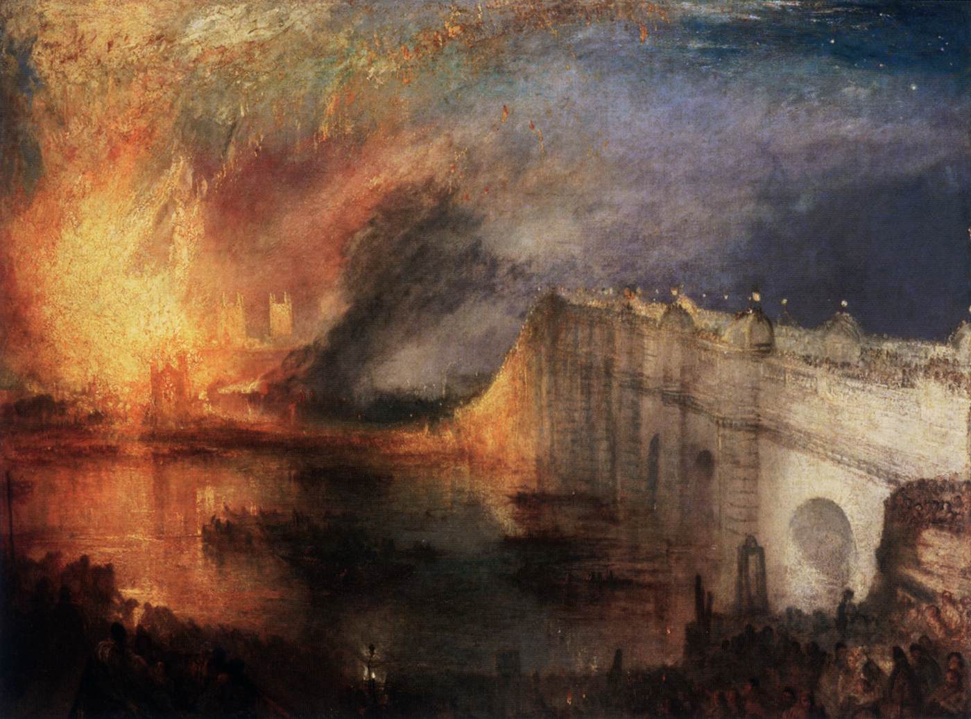 The Burning of the Houses of Lords and Commons, October 16, 1834 by