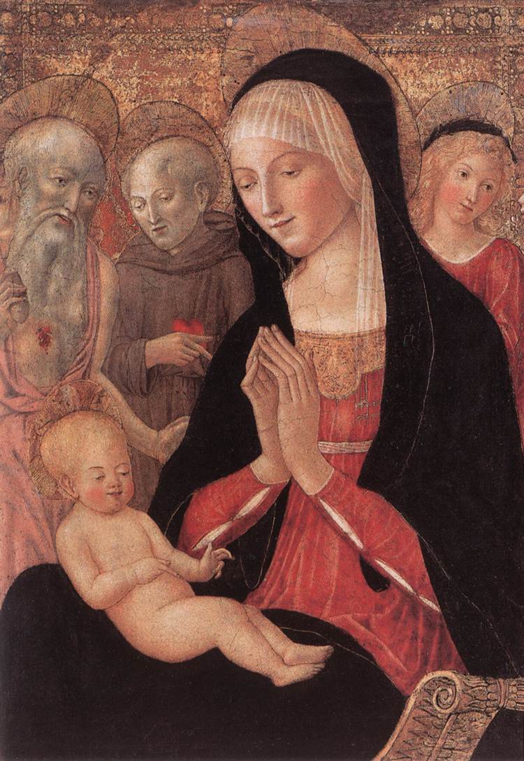 Madonna and Child with Saints and Angels by