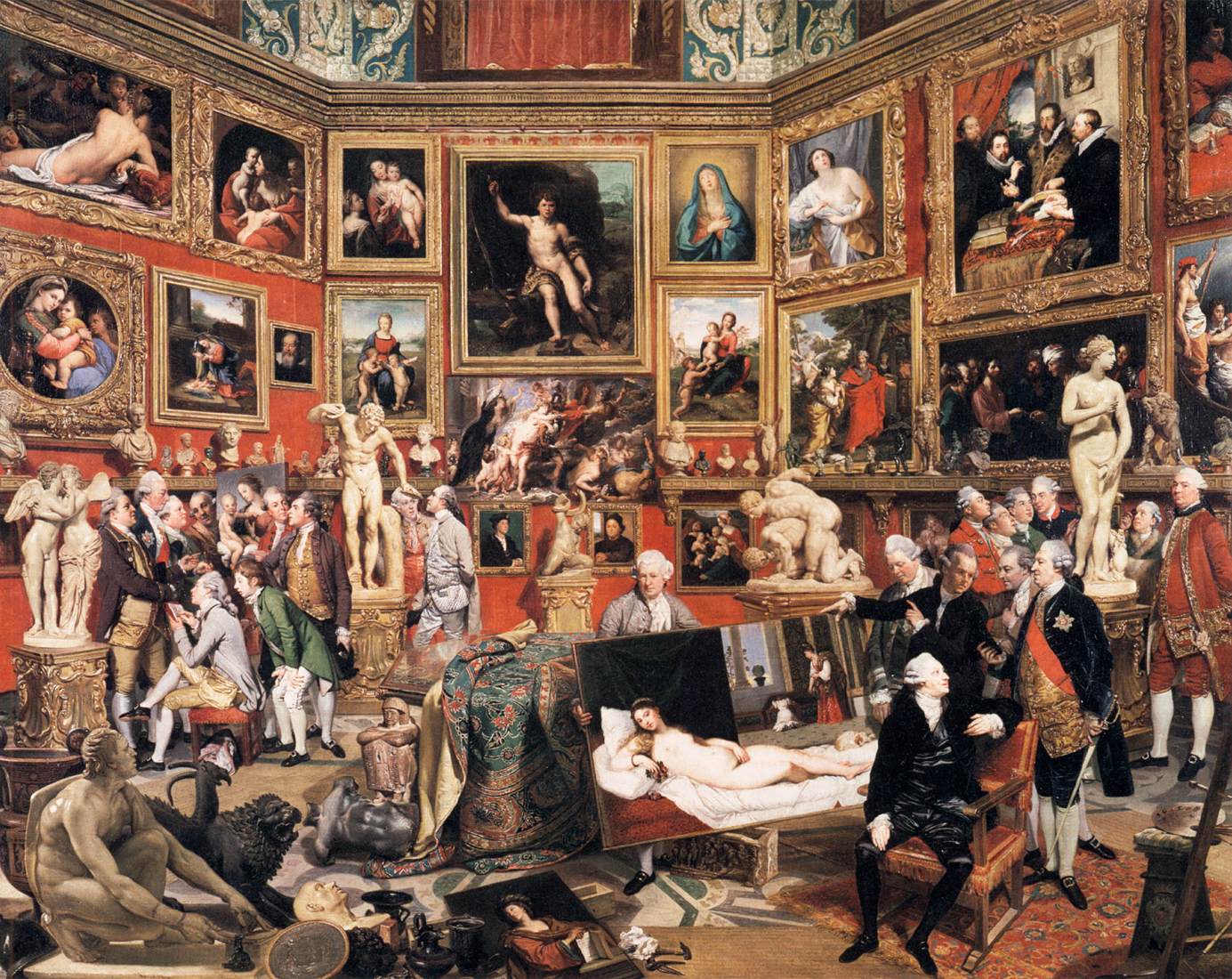 The Tribuna of the Uffizi by