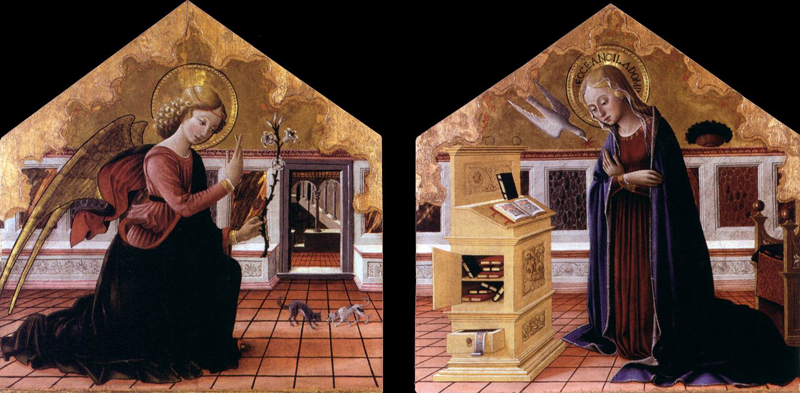 Annunciation by CAPORALI, Bartolomeo