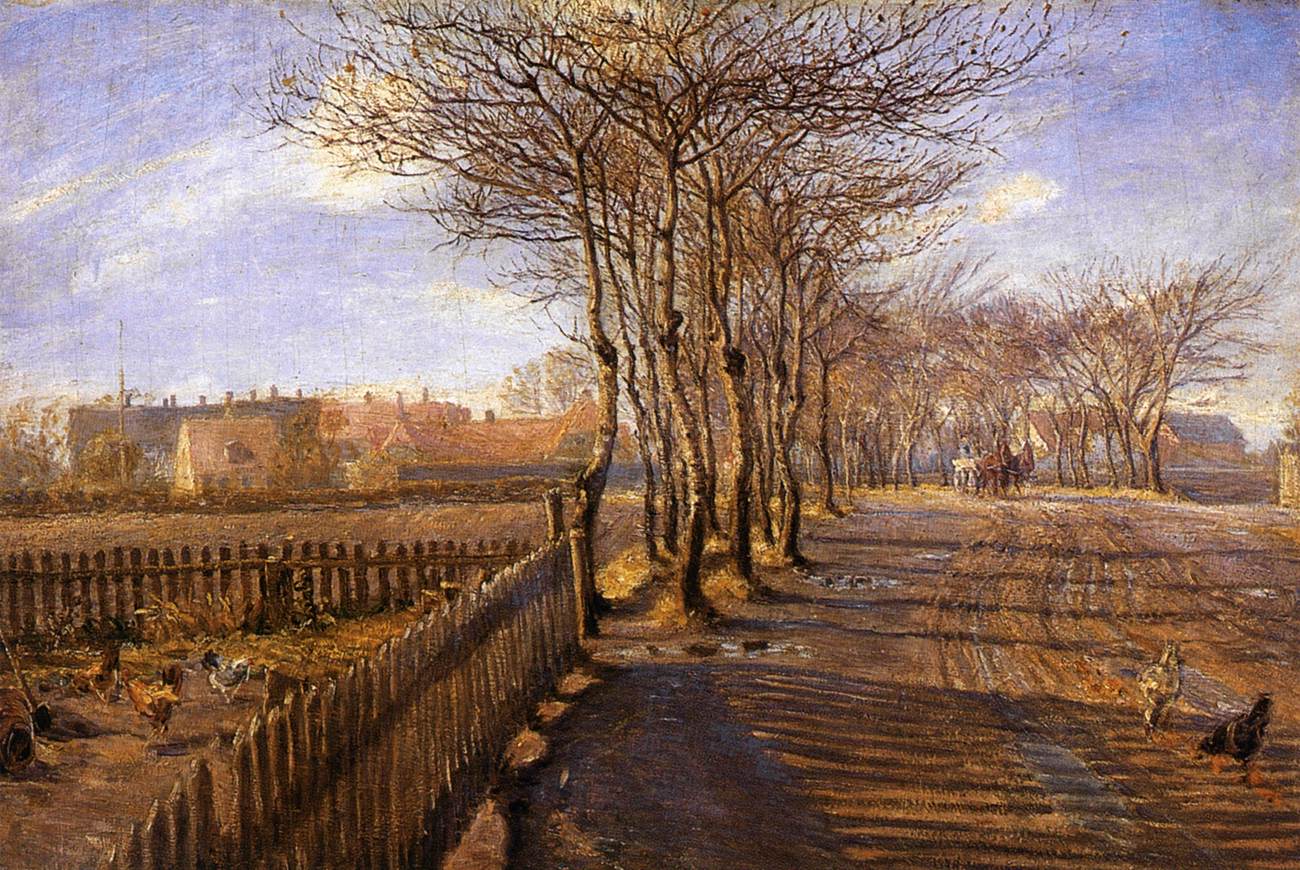 A Lane at Kastrup by PHILIPSEN, Theodor Esbern