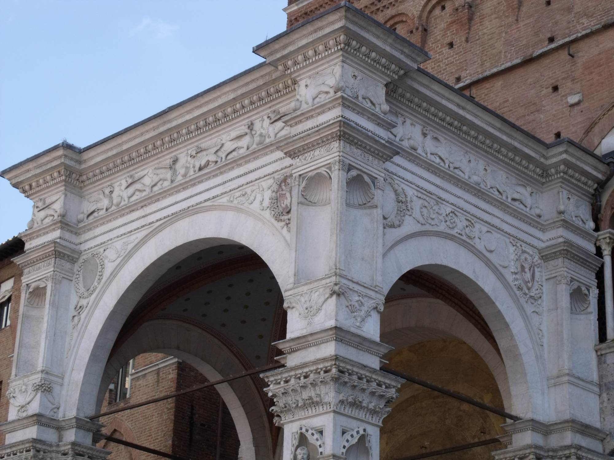 Roof of the Cappella di Piazza by FEDERIGHI, Antonio