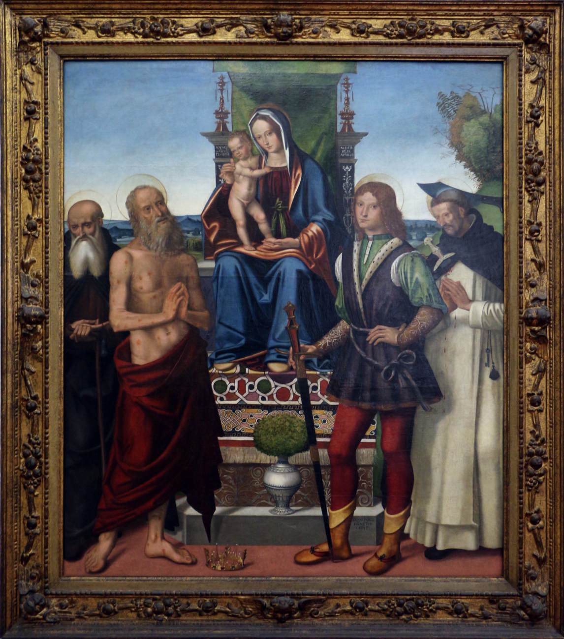 Maestà by PANETTI, Domenico