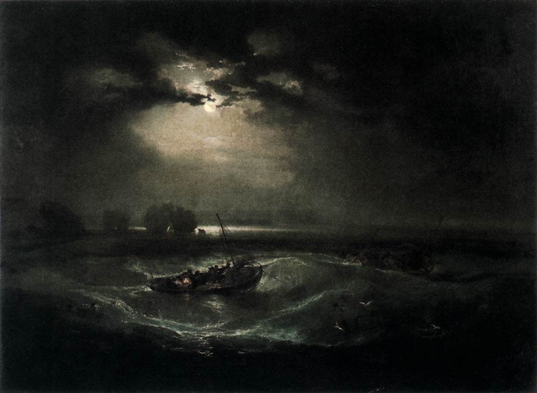 Fishermen at Sea by TURNER, Joseph Mallord William