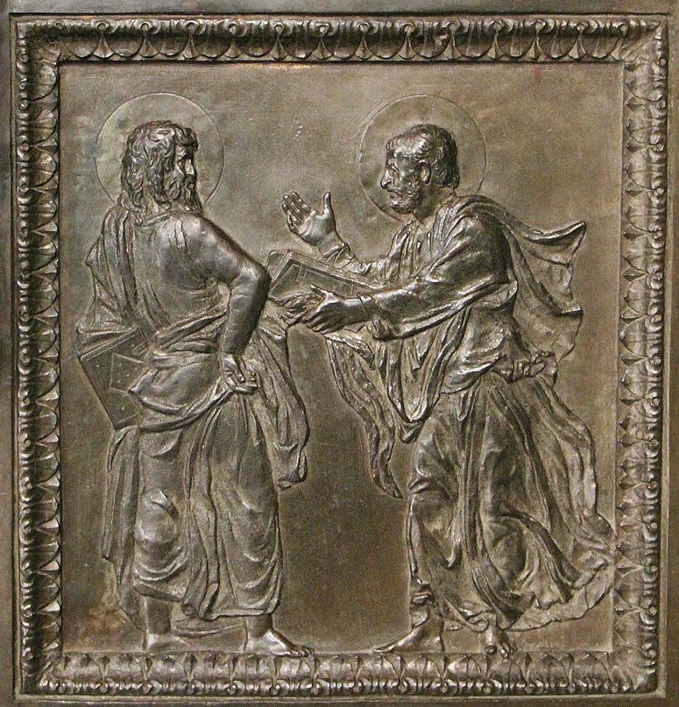 Door of the Apostles (detail) by DONATELLO