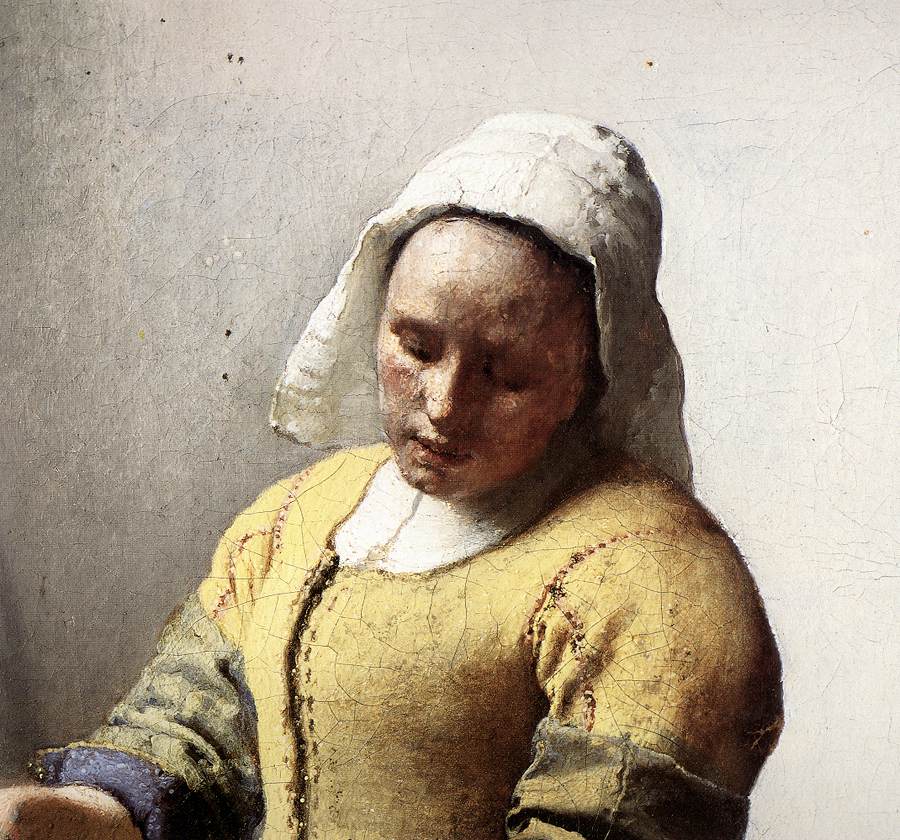 The Milkmaid (detail) by