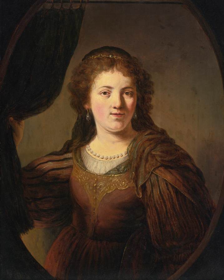 'Tronie' of a Young Woman by FLINCK, Govert Teunisz.