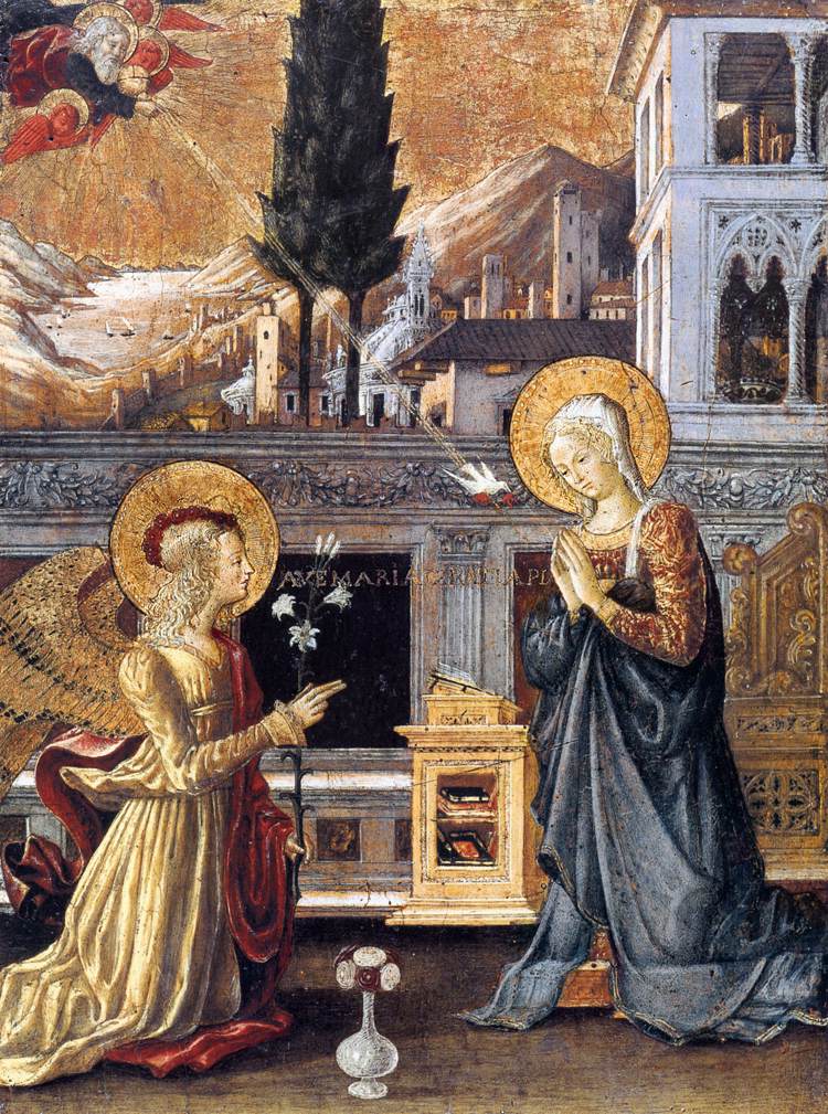 Annunciation by BONFIGLI, Benedetto