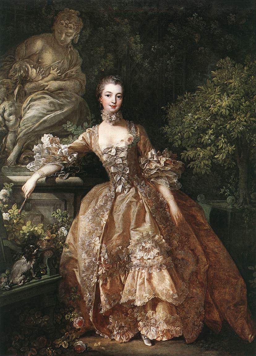 Portrait of Marquise de Pompadour by