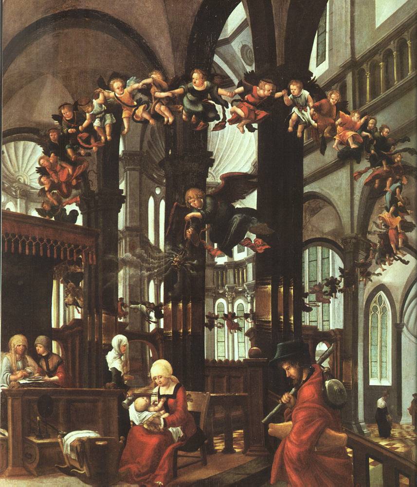 The Birth of the Virgin by ALTDORFER, Albrecht