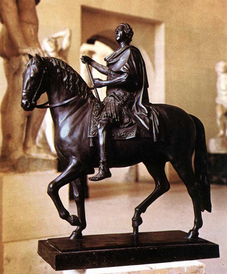 Equestrian Statue of Louis XV by