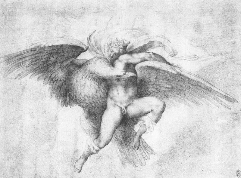 The Rape of Ganymede by CLOVIO, Giulio