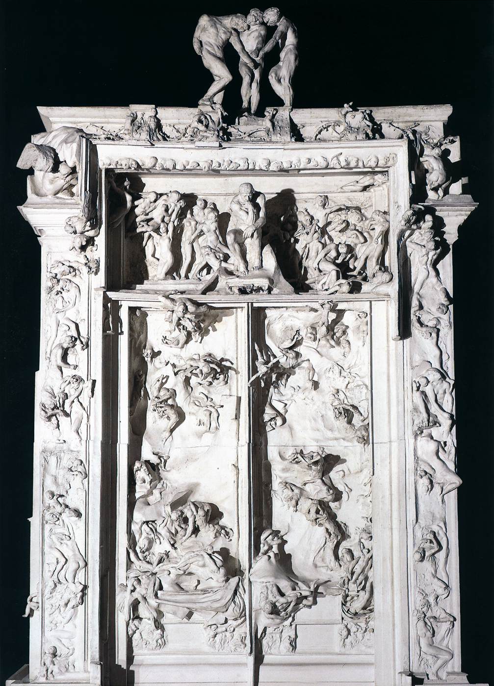 The Gates of Hell by RODIN, Auguste